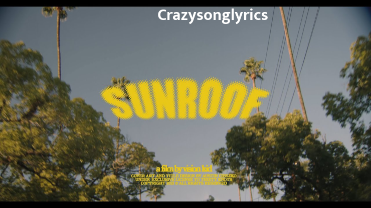 Sunroof Song Lyrics - Nicky Youre & dazy | English song